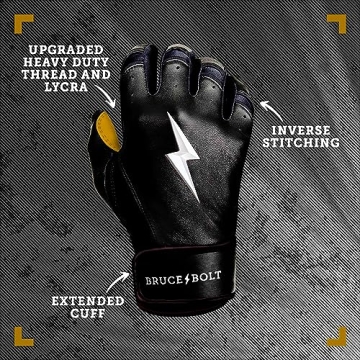 BRUCE BOLT Batting Gloves - Premium Quality & Fit