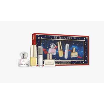 Estee Lauder Fragrance Treasures 4-Piece Mini Travel Gift Set Holiday 2022