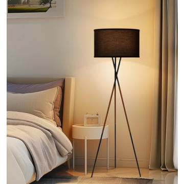 Kira Home Sadie Tripod LED Floor Lamp with Bulb