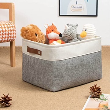 DULLEMELO Fabric Storage Basket for Better Organization