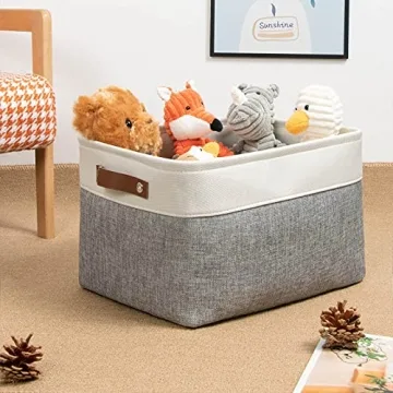 DULLEMELO Fabric Storage Basket for Better Organization