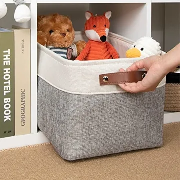 DULLEMELO Fabric Storage Basket for Better Organization