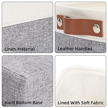DULLEMELO Fabric Storage Basket for Better Organization