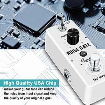 Rowin Guitar Noise Killer Pedal for Pristine Sound Control