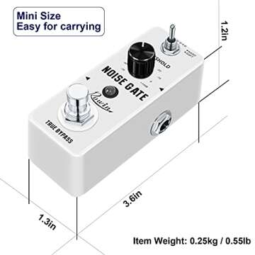 Rowin Guitar Noise Killer Pedal for Pristine Sound Control