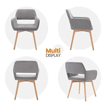 Stylish Ceedment Small Modern Accent Arm Chairs