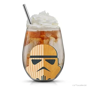 JoyJolt Star Wars Tumblers Set - Iconic Character Glasses