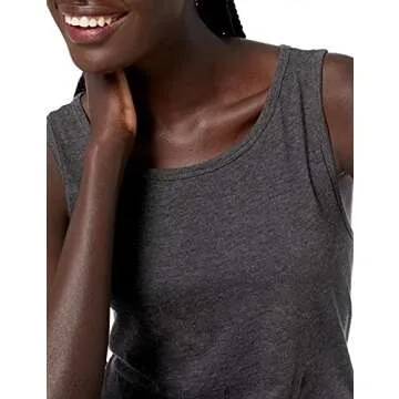 Amazon Brand - Daily Ritual Women's Lightweight Lived-In Cotton Sleeveless Boat-Neck Dress