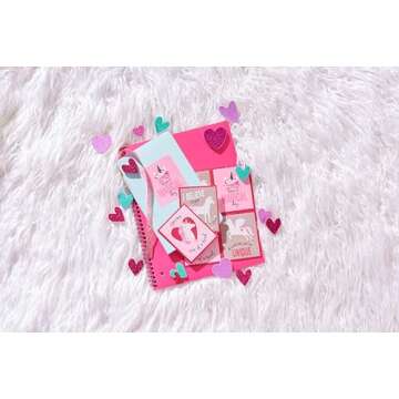 American Greetings Unicorn Valentine's Stickers for Kids