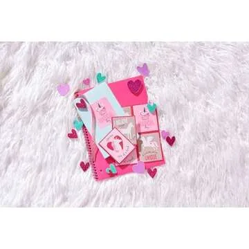 American Greetings Unicorn Valentine's Stickers for Kids