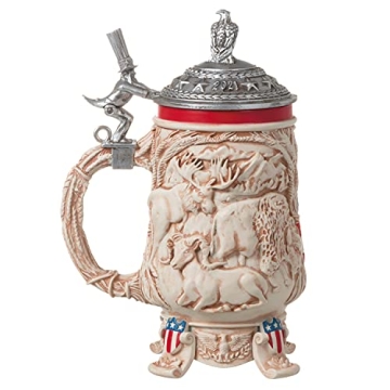 Hallmark Beer Stein Ornament - Fun Patriotic Gift 2021
