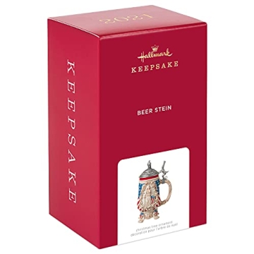 Hallmark Beer Stein Ornament - Fun Patriotic Gift 2021