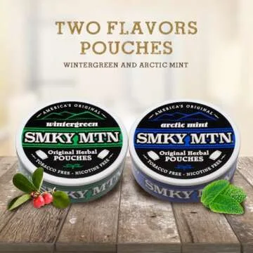 Smokey Mountain Herbal Pouches — Tobacco Free Wintergreen