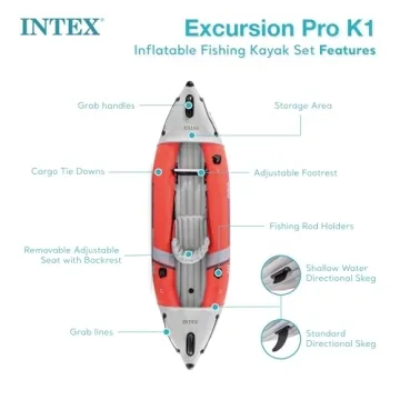 Intex Excursion Pro K1 Kayak Set – Ultimate Water Adventure