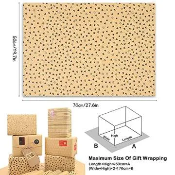 Eco-Friendly Birthday Wrapping Paper Set for Any Occasion