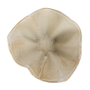 Bloomingville Stoneware Ruffled Bowl for Stylish Dining