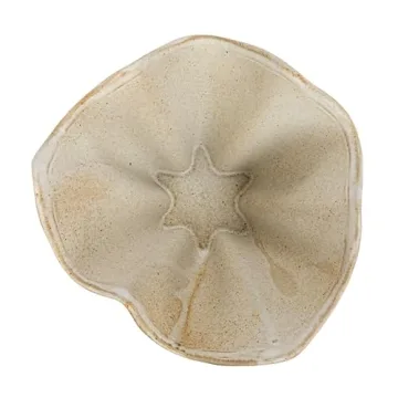 Bloomingville Stoneware Ruffled Bowl for Stylish Dining