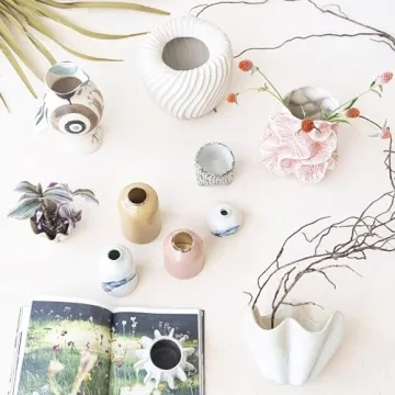 Bloomingville Stoneware Ruffled Bowl for Stylish Dining