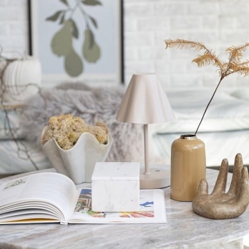 Bloomingville Stoneware Ruffled Bowl for Stylish Dining