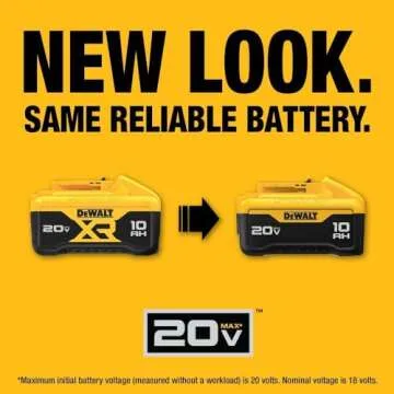 DEWALT 20V MAX 10 Ah Lithium Ion Battery (DCB210)