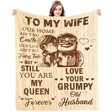 Romantic Blanket for Wife - Perfect Gifts for Her
