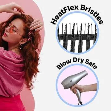 Wet Brush Speed Dry - Effortless Detangling for All Hair Types