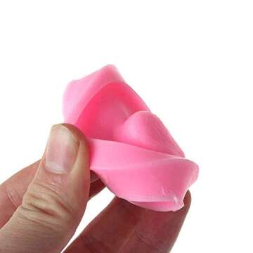 EORTA 2 Pack Cute Fondant Mould Baby Hands and Feet/Shoes Shaped Silicone Mold Baby Shower Theme Cake/Cupcake Decorating Tool for DIY, Chocolate, Gum Paste, Clay, Sugarcraft, MINI Size