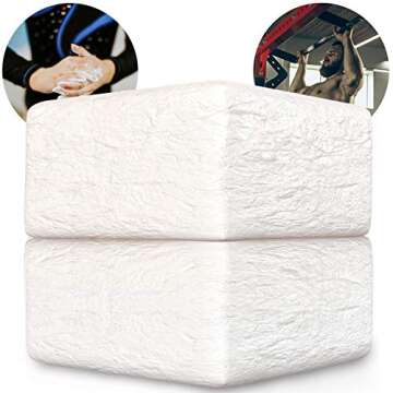 Premium PEAK DISTRICT Gym Chalk for Athletes - 2 Pack