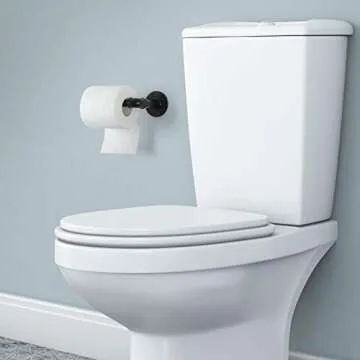 Rustic Toilet Paper Roll Holder Set for Any Bathroom