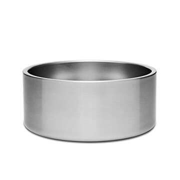 YETI Boomer 8, Stainless Steel, Non-Slip Dog Bowl, Holds 64 Ounces, Stainless