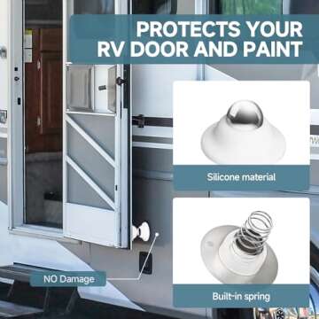 EJYTRVT Magnetic RV Door Holder - Easy and Durable
