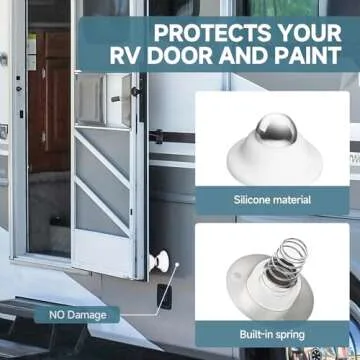EJYTRVT Magnetic RV Door Holder - Easy and Durable