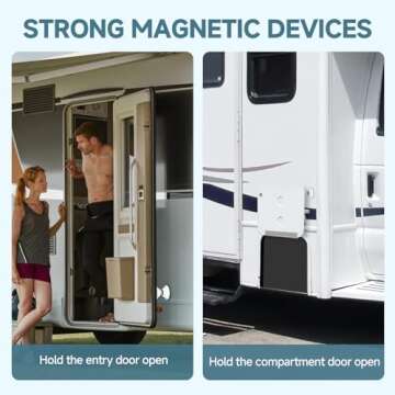 EJYTRVT Magnetic RV Door Holder - Easy and Durable