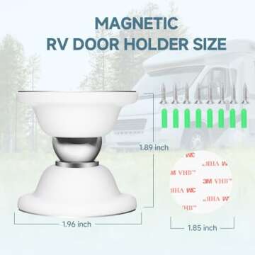 EJYTRVT Magnetic RV Door Holder - Easy and Durable