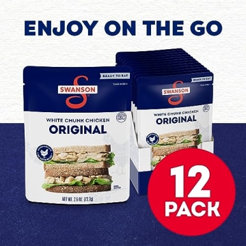Swanson Chunk Chicken - Ready to Eat, 24 Pouches
