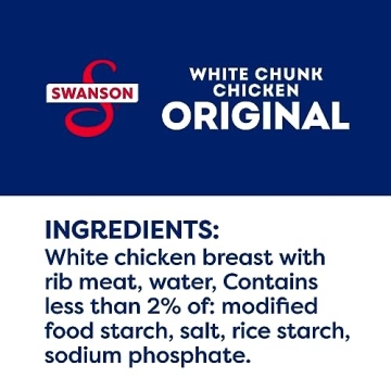 Swanson Chunk Chicken - Ready to Eat, 24 Pouches
