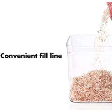 OXO Good Grips 5-Piece POP Container Set with 5 Labels