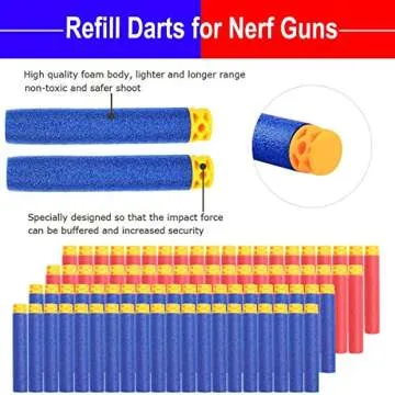 POKONBOY Nerf Gun Party Supplies for Kids Birthday