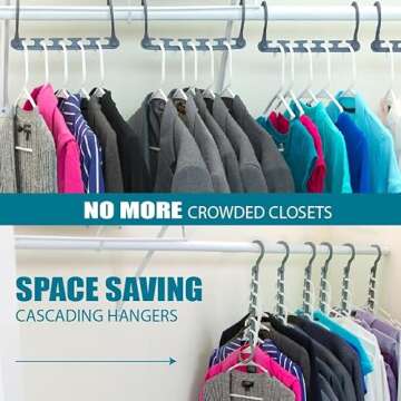 Wonder Hanger Max - Triples Closet Space Effortlessly