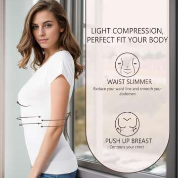 +MD Women's Comfortable Seamless T-Shirt for All Occasions