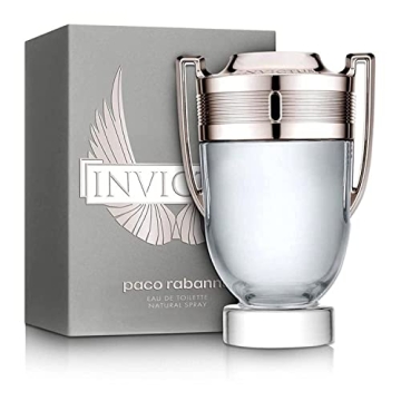 Paco Rabanne Invictus Eau De Toilette Spray for Men - 3.4 Oz