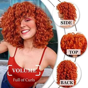 AIDUSA Short Curly Wig for Black Women - Stylish & Soft