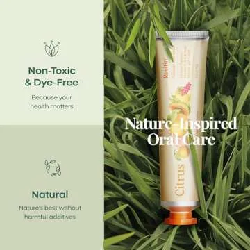 Revitin Toothpaste | Fluoride-Free Prebiotic Citrus Tooth Gel | No SLS, Gluten Free, Dye Free, GMO Free, No Sweeteners | Non-Toxic, Kid Approved