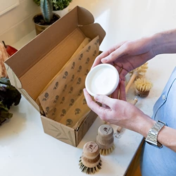 Natural Bubble Up Dish Brush Set for Effective Cleaning
