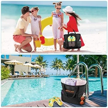 Spacious BALEINE Large Beach Bag - Perfect for All Occasions