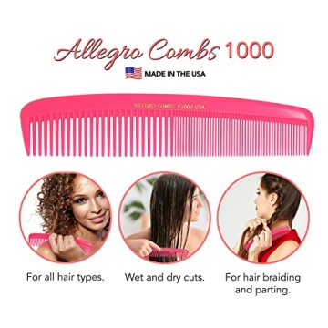 Allegro Combs #1000 Extra Large Hair Cutting Comb
