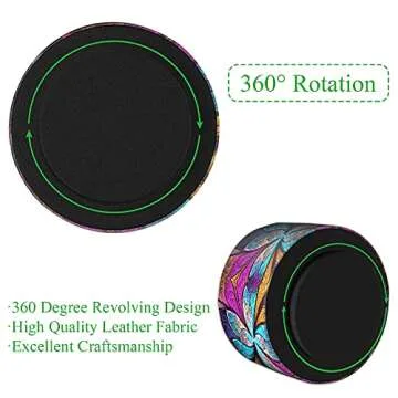 Hennaja 360° Revolving Desk Organizer for Neat Spaces