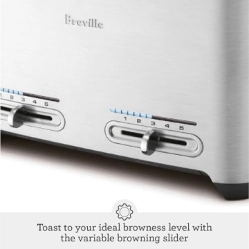 Breville 4-Slice Smart Toaster for Perfect Toasting