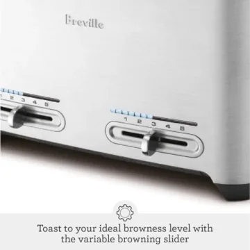 Breville 4-Slice Smart Toaster for Perfect Toasting