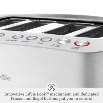 Breville 4-Slice Smart Toaster for Perfect Toasting